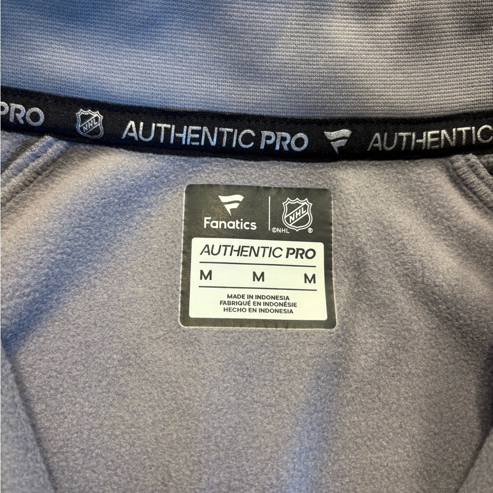Fanatics Authentic Pro Gray Pullover - image 4
